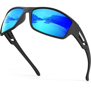 KALIYADI Sunglasses-Men Polarized Sports Sun-glasses: Mens Sunglasses Polarized UV Protection Driving Running Cycling Outdoor(C03-dark Blue)